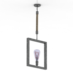 luster edison iron size 3D Model Preview #bea4bd7b