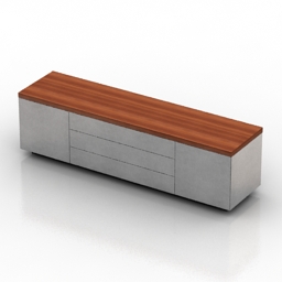 locker 3 3D Model Preview #647720bf