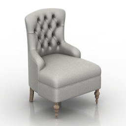 3D Armchair preview
