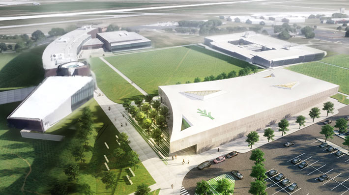 Ivy Tech Community College's new campus, Columbus, USA