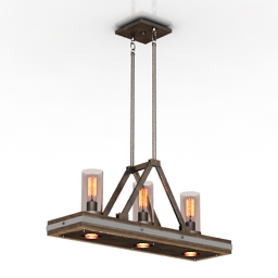 luster kichler colerne 3D Model Preview #3884c8ba