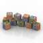 Cubes letters