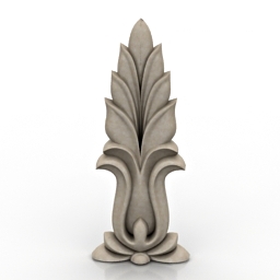 decor plaster 3D Model Preview #e456ccc1