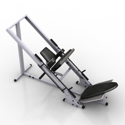 gym hackenschmidt machine 024 3D Model Preview #4527d625