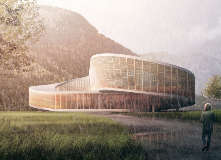 Sichuan Dayi Infinity Library, Dayi, Sichuan, China