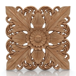decor wood carving 3D Model Preview #0bc15347
