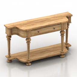 3D Dressing table preview