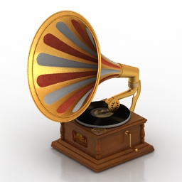 3D Gramophone preview