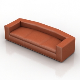 sofa cappellini cuba 25 3D Model Preview #94c187b0