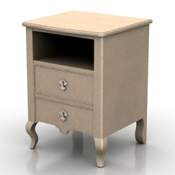 nightstand smurtstuff genevieve 3D Model Preview #678aa4eb