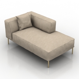 sofa b&b italia frank 3D Model Preview #51916b9c