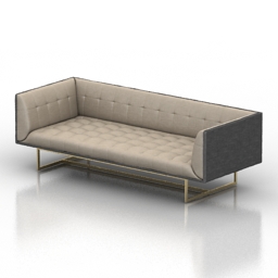sofa kardiel edward mid century modern classic 3D Model Preview #f4fbc51d