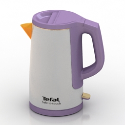 kettle tefal electric 3D Model Preview #913eef87