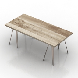 table daphne oldwood 3D Model Preview #dedeb82e