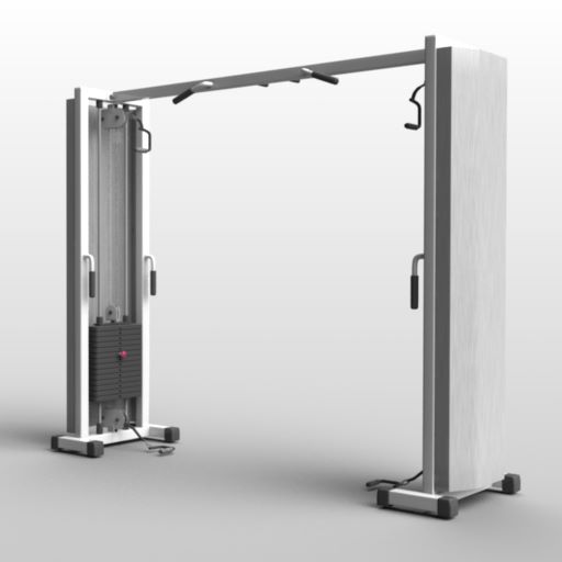 Gym 3D model large preview