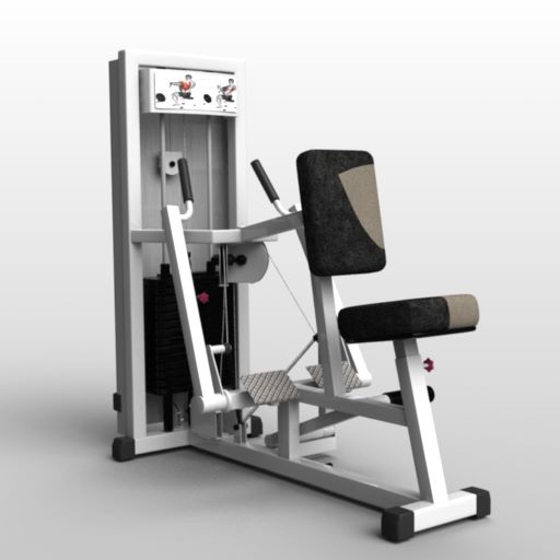 Gym 3D model large preview