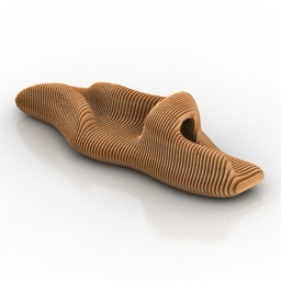 bench parametric 3D Model Preview #372f9750