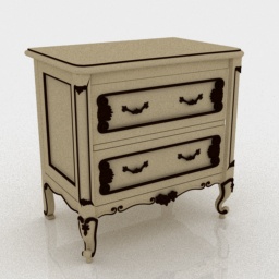 nightstand - 3D Model Preview #24bcee0d