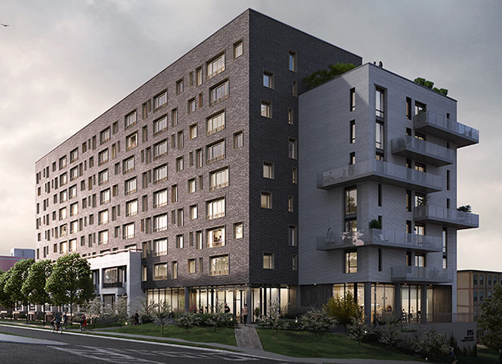 East City condominium, Peterborough, Canada