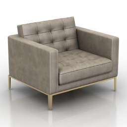 armchair b&b ac 3D Model Preview #bf6ba70f