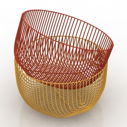 baskets set 3D Model Preview #97a85e68