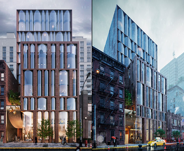 'The Snail' residence by Archimatika, New York, USA