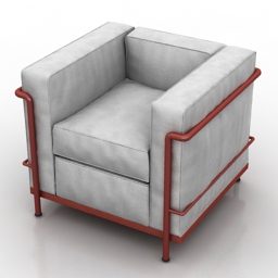 armchair petit confort chairs by cassina 3D Model Preview #daee8e3b