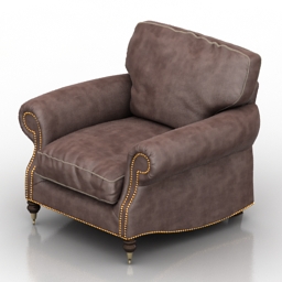 armchair halo balmoral 3D Model Preview #43ab1353