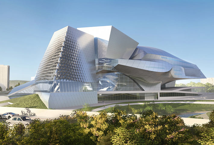 Kemerovo museum and theatre complex, Kemerovo, Russia