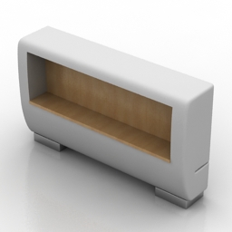 armrest left 3D Model Preview #351cc329