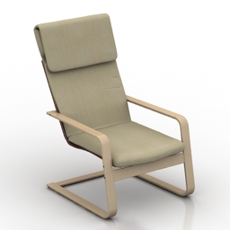 3D Armchair preview