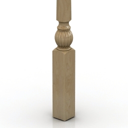 baluster 10 3D Model Preview #763f6558
