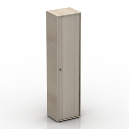 locker 1 3D Model Preview #53507129