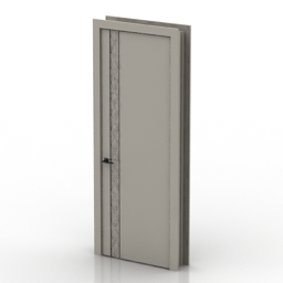 door 2 3D Model Preview #4f8f8bf2