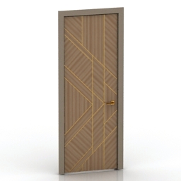 door 2 3D Model Preview #5d479c98