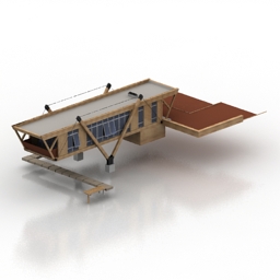 house console 3D Model Preview #58bb6a87