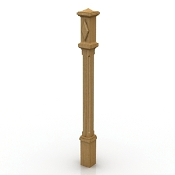 baluster 8 3D Model Preview #53e3c18e