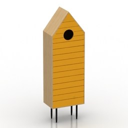 locker 4 3D Model Preview #b2bdba78