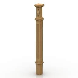 baluster 6 3D Model Preview #7126d0d6