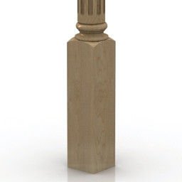 baluster 9 3D Model Preview #e303db03