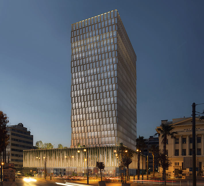 Piraeus Tower, Pireas, Greece