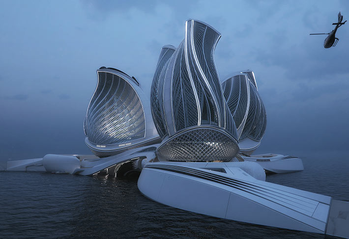 "8th Continent" floating research station