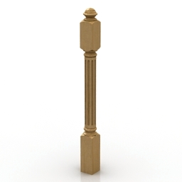 3D Baluster preview