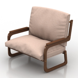 armchair 3D Model Preview #eae739c1