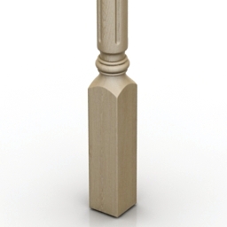 baluster 11 3D Model Preview #3946491b