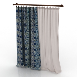curtain ikea storslagen 3D Model Preview #ec50f244