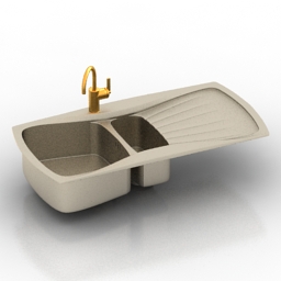 sink kitchen 3D Model Preview #7fd23c32