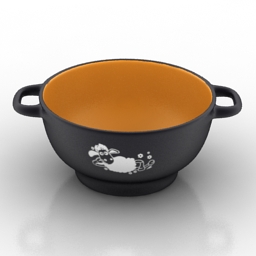 bowl wellberg tape 3D Model Preview #15dff256