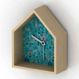 clock 4 3D Model Preview #fa7b6351