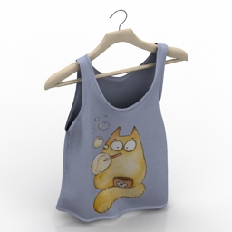 t-shirt 2 3D Model Preview #9b138489